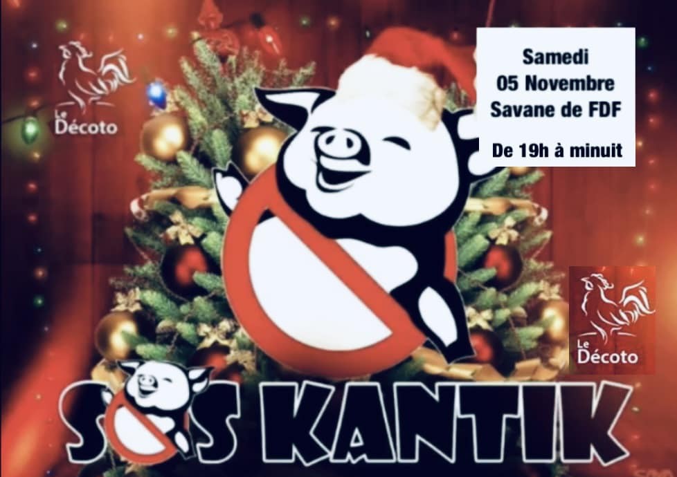 SOS Kantik annule sa prestation prévue sur la Savane à Fort de France